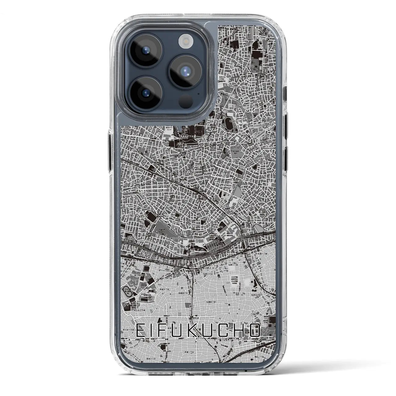 【永福町(東京都)】地図柄iPhoneケース(MagSafeタイプ)
