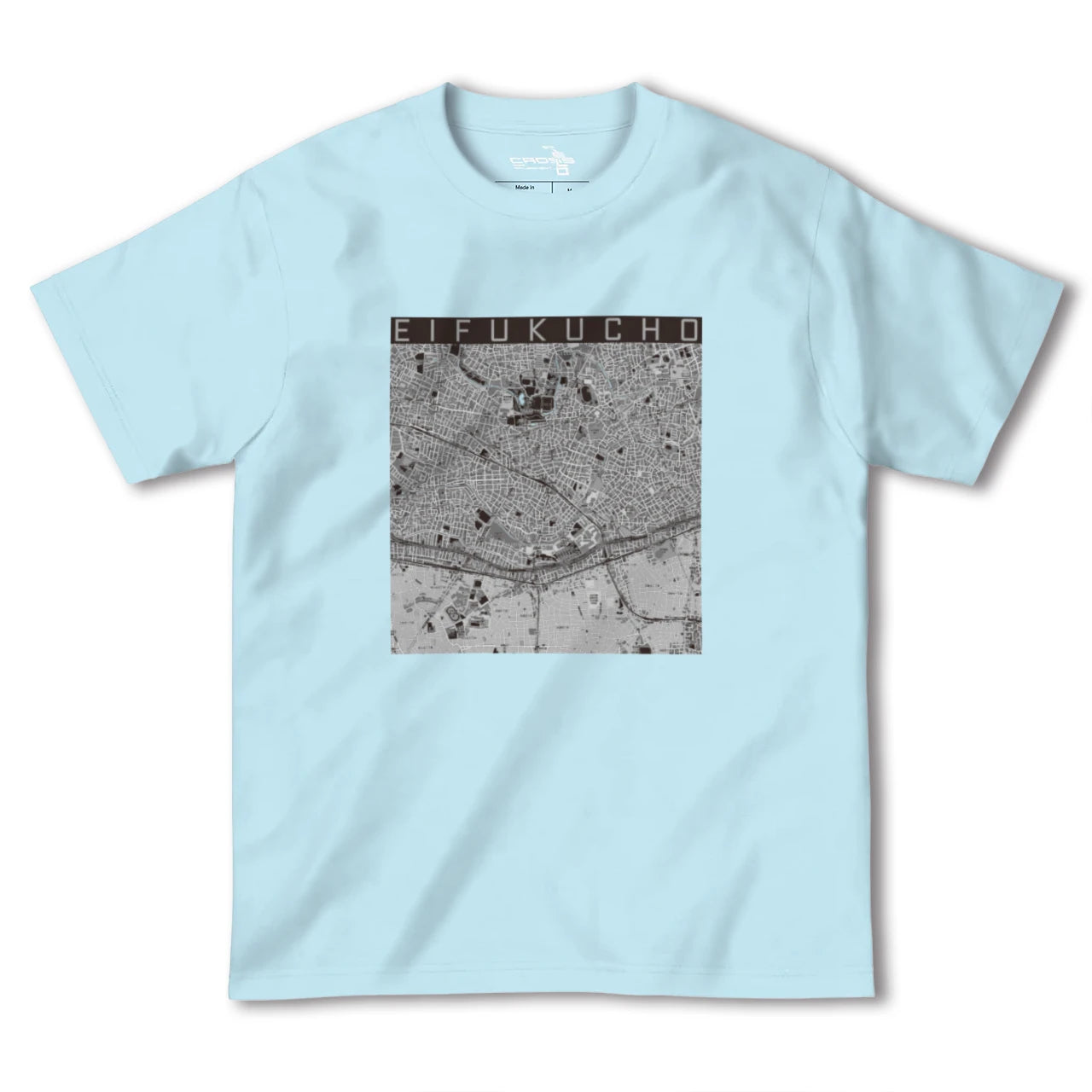 【永福町(東京都)】地図柄ヘビーウェイトTシャツ