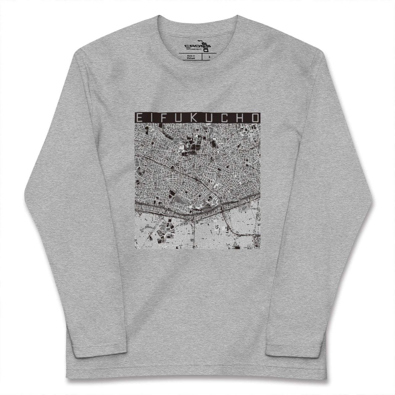 【永福町(東京都)】地図柄ロングスリーブTシャツ