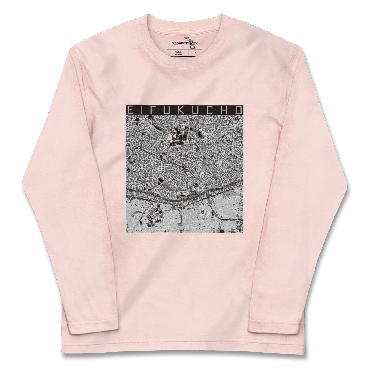 【永福町(東京都)】地図柄ロングスリーブTシャツ