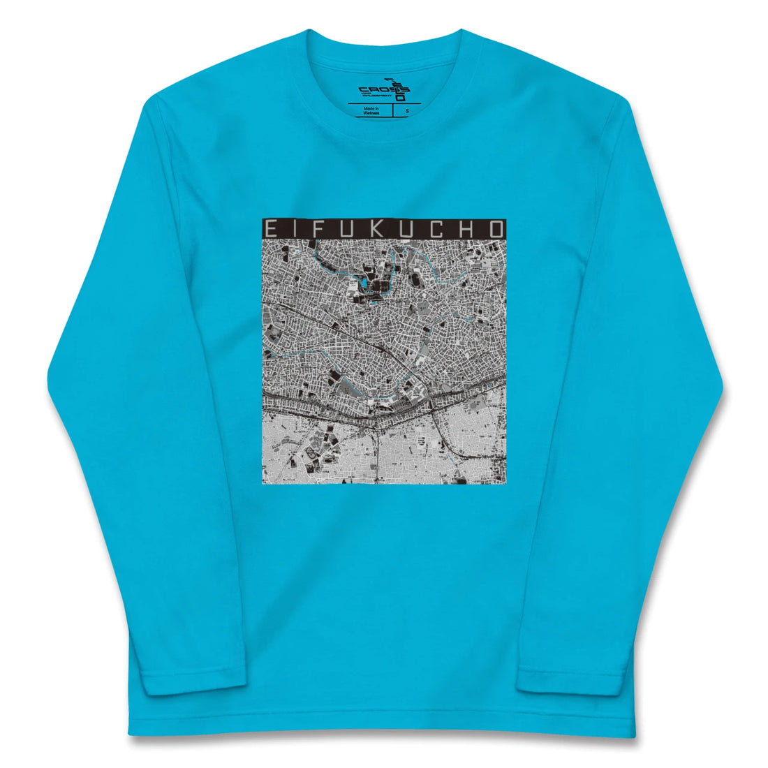 【永福町(東京都)】地図柄ロングスリーブTシャツ