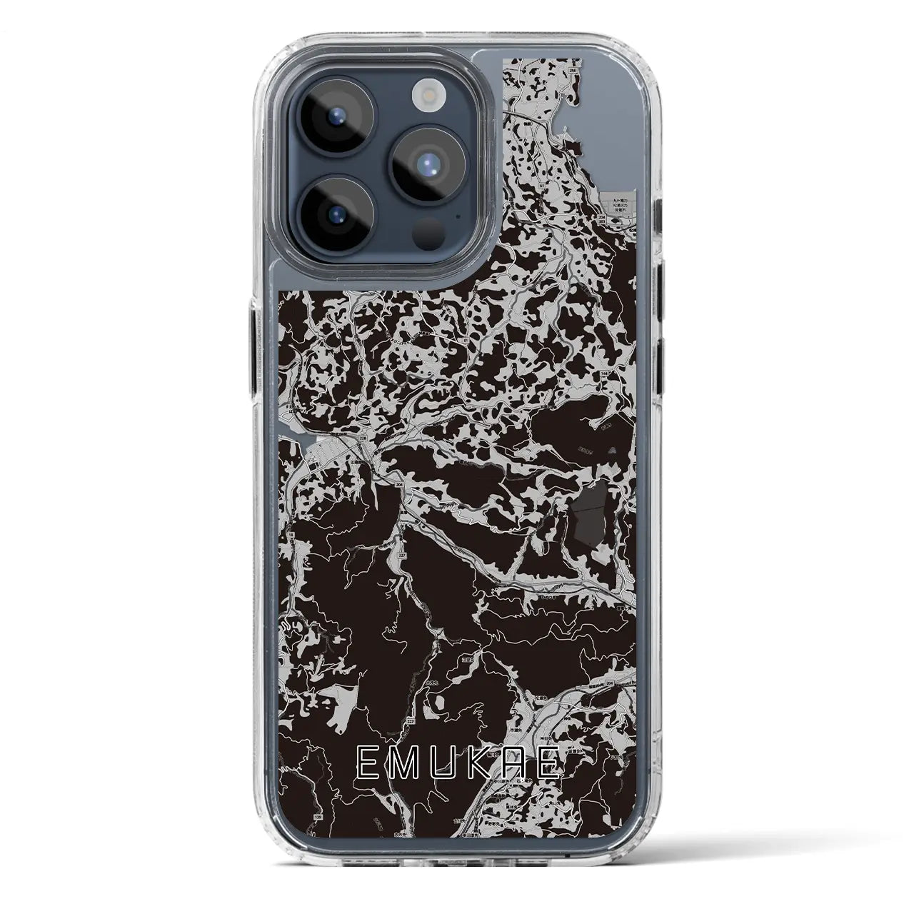 【江迎(長崎県)】地図柄iPhoneケース(MagSafeタイプ)