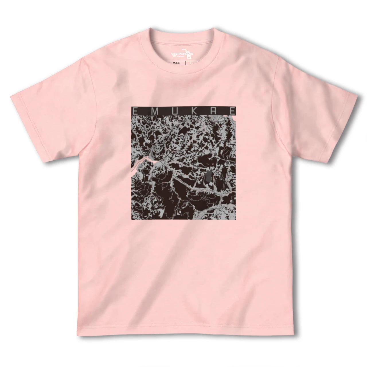 【江迎(長崎県)】地図柄ヘビーウェイトTシャツ