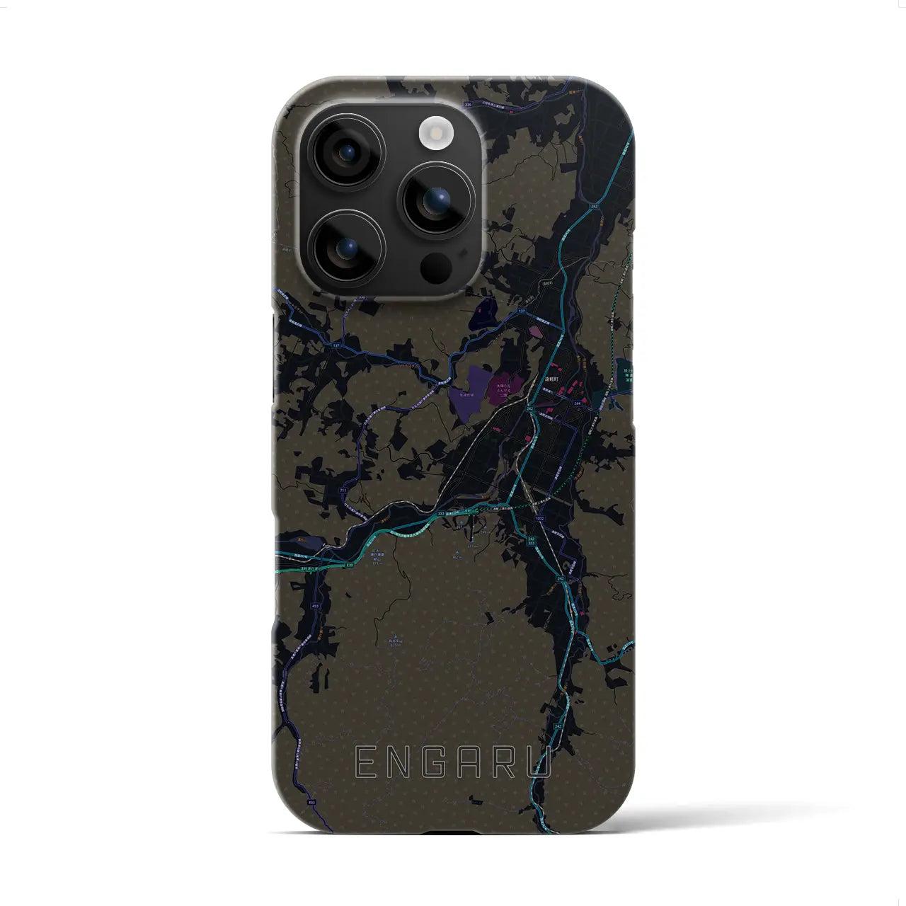 【遠軽(北海道)】地図柄iPhoneケース(バックカバータイプ)