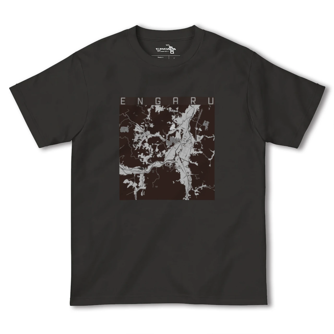 【遠軽(北海道)】地図柄ヘビーウェイトTシャツ
