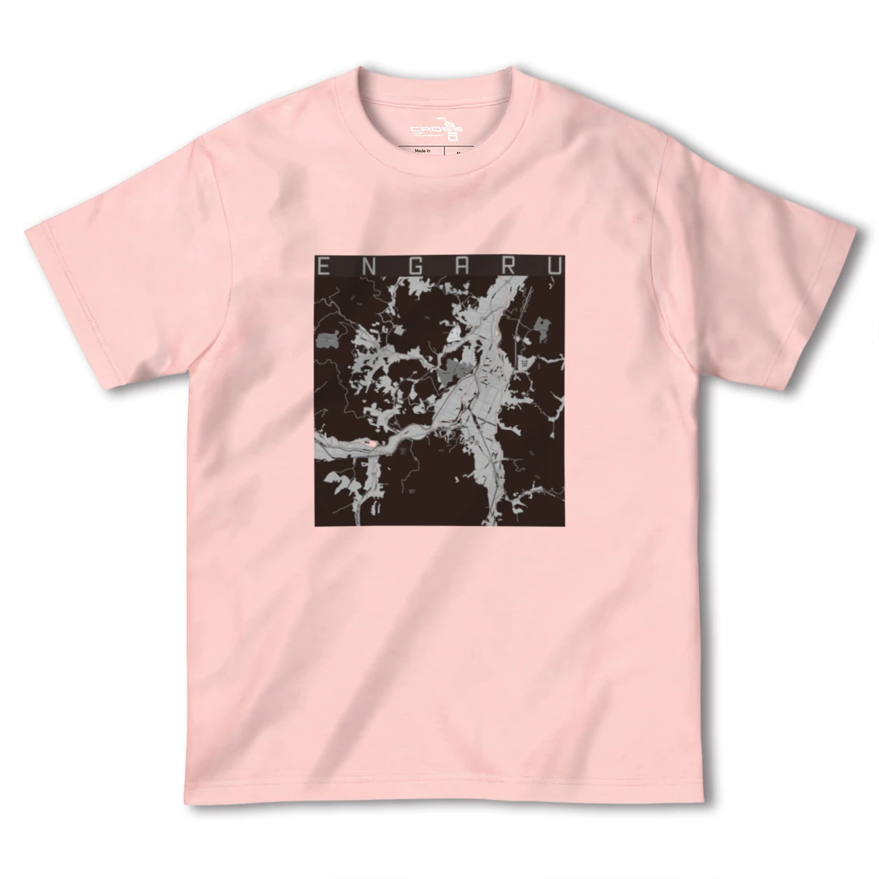 【遠軽(北海道)】地図柄ヘビーウェイトTシャツ