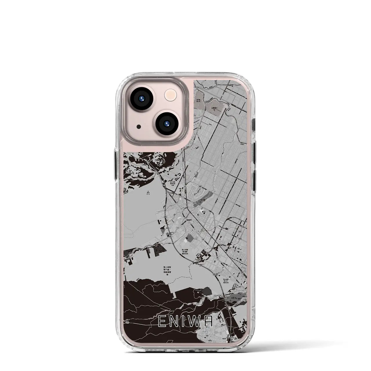 【恵庭(北海道)】地図柄iPhoneケース(MagSafeタイプ)