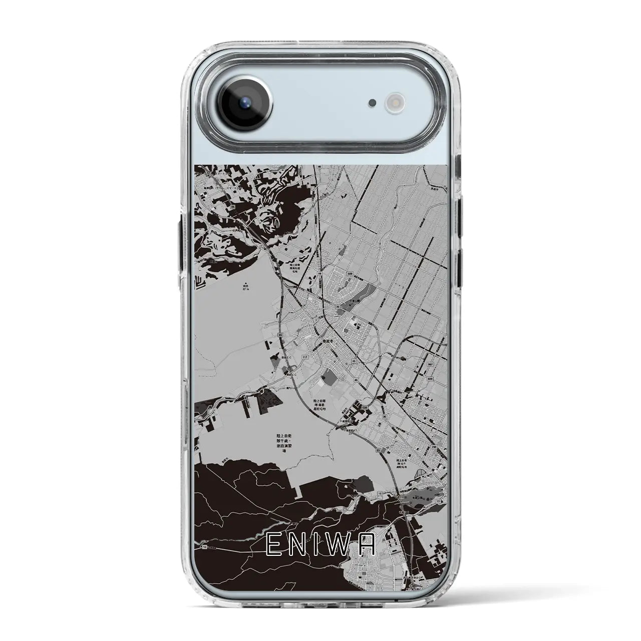 【恵庭(北海道)】地図柄iPhoneケース(MagSafeタイプ)