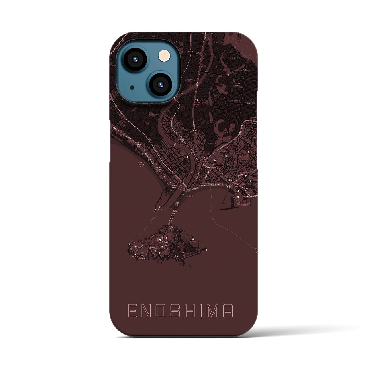 【江ノ島(神奈川県)】バレンタイン限定iPhoneケース(バックカバータイプ)