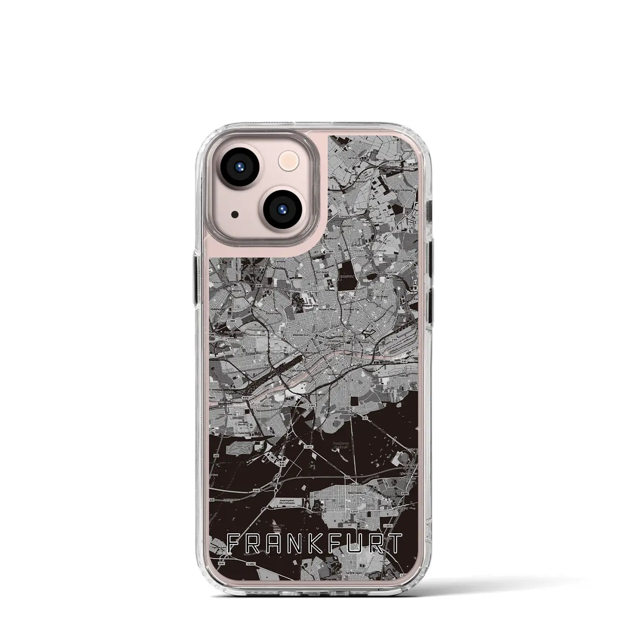 【フランクフルト(ドイツ)】地図柄iPhoneケース(MagSafeタイプ)