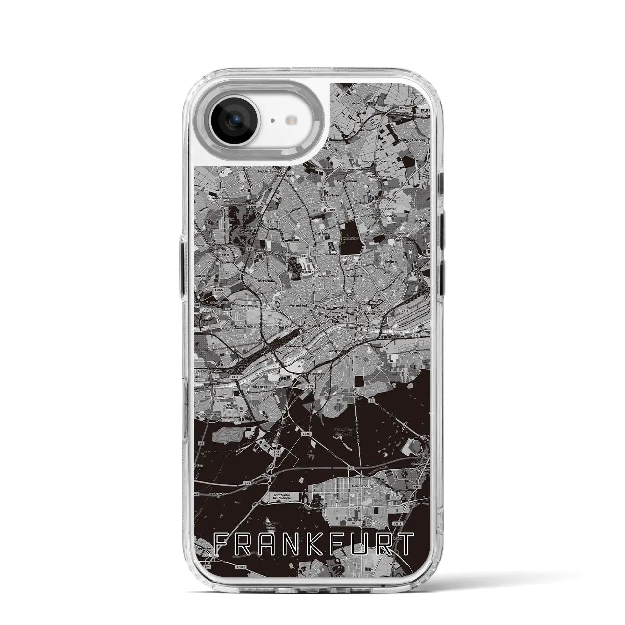 【フランクフルト(ドイツ)】地図柄iPhoneケース(MagSafeタイプ)