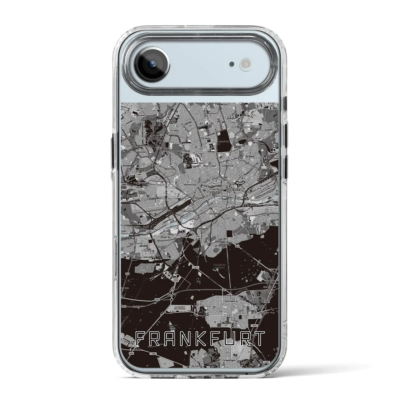 【フランクフルト(ドイツ)】地図柄iPhoneケース(MagSafeタイプ)