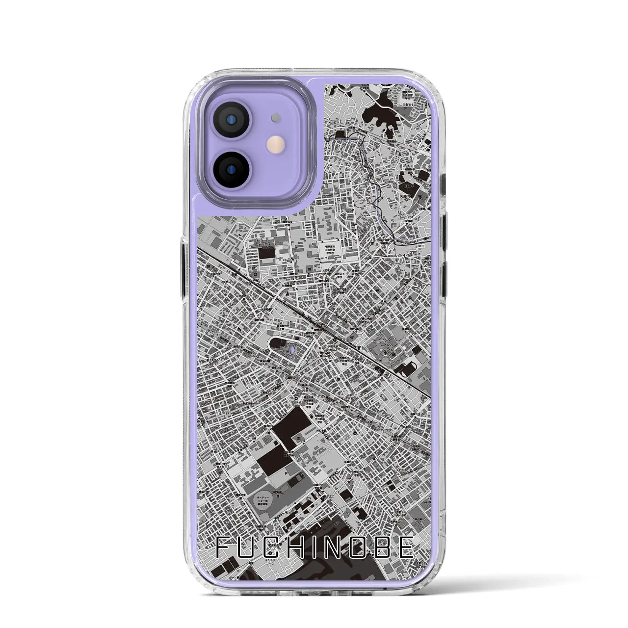 【淵野辺(神奈川県)】地図柄iPhoneケース(MagSafeタイプ)
