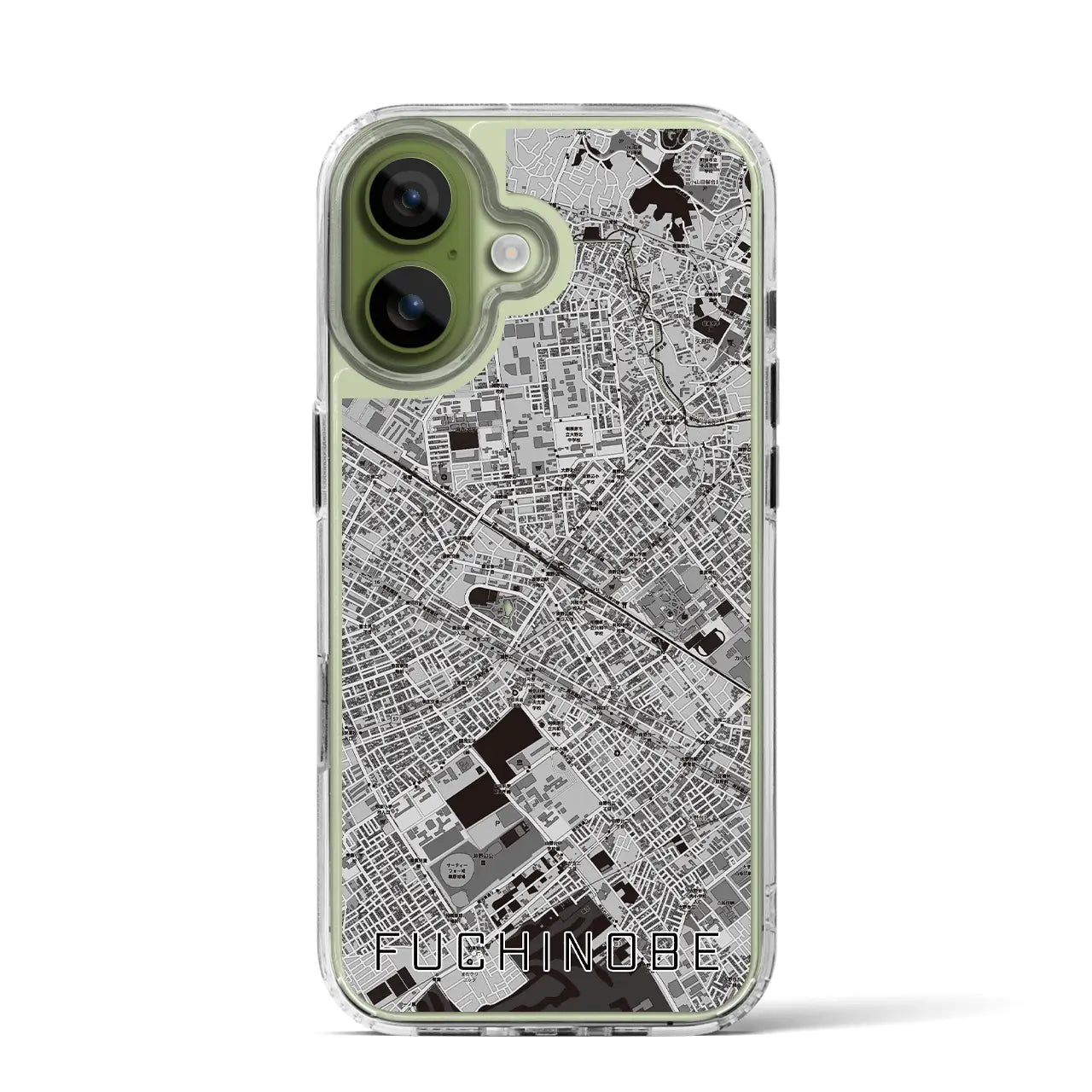 【淵野辺(神奈川県)】地図柄iPhoneケース(MagSafeタイプ)