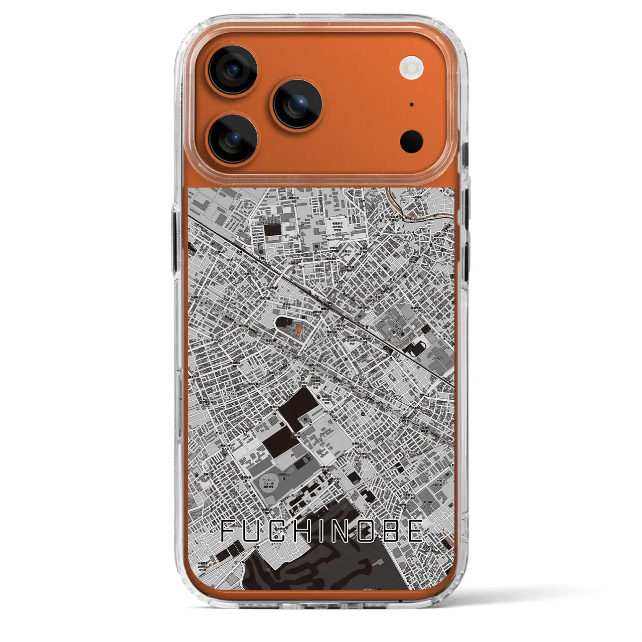 【淵野辺(神奈川県)】地図柄iPhoneケース(MagSafeタイプ)