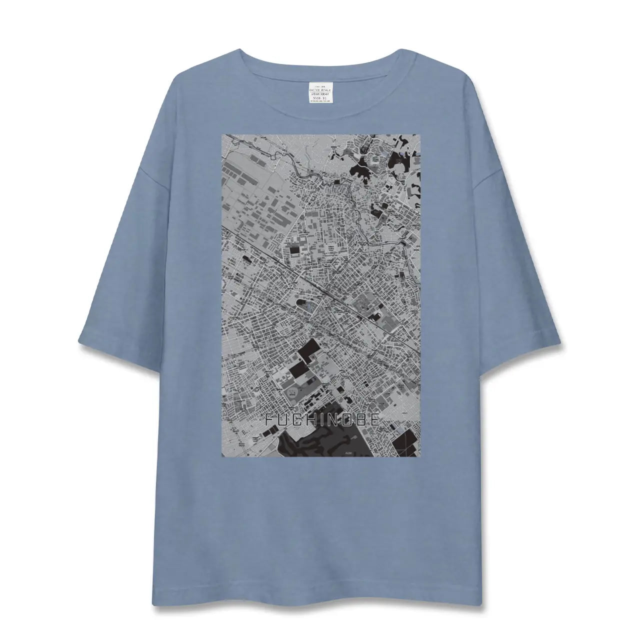 【淵野辺(神奈川県)】地図柄ビッグシルエットTシャツ