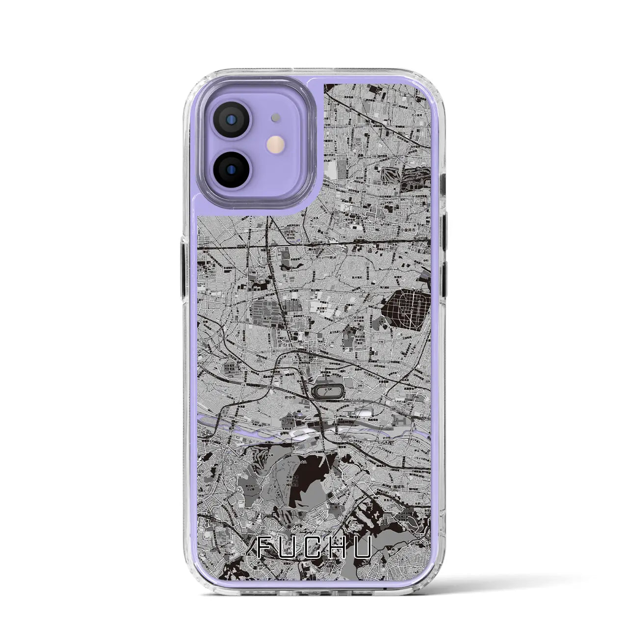【府中2(東京都)】地図柄iPhoneケース(MagSafeタイプ)