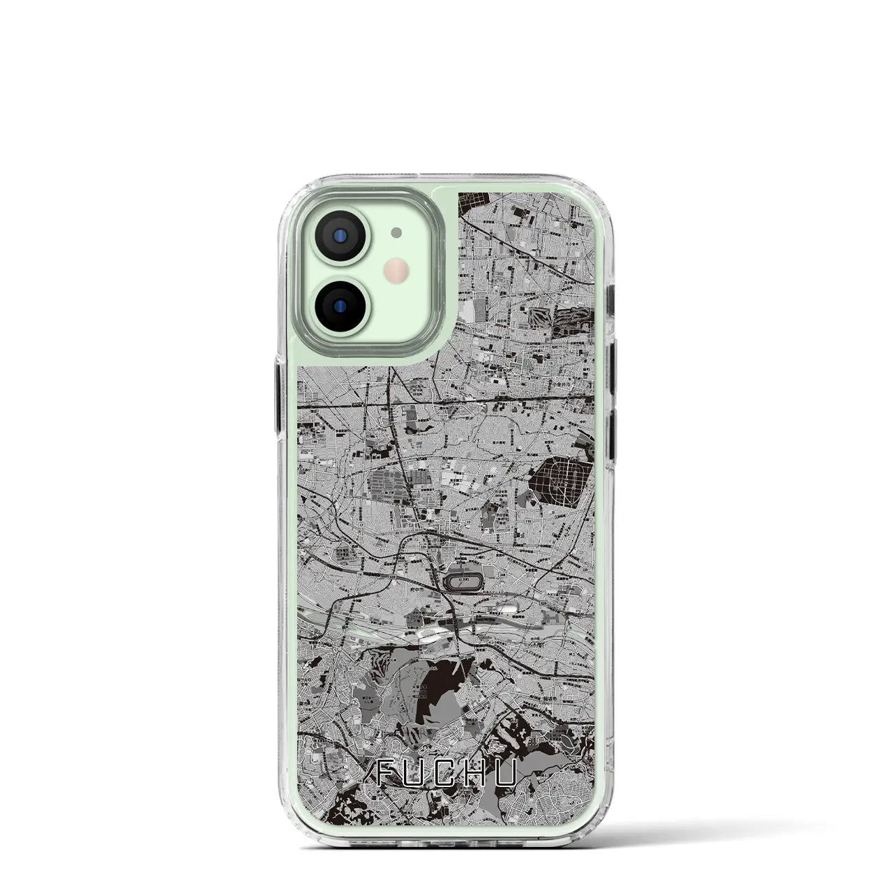 【府中2(東京都)】地図柄iPhoneケース(MagSafeタイプ)