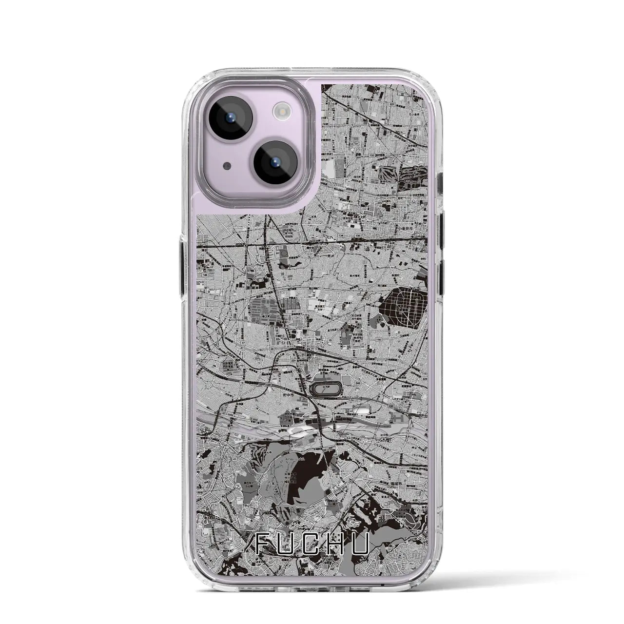 【府中2(東京都)】地図柄iPhoneケース(MagSafeタイプ)