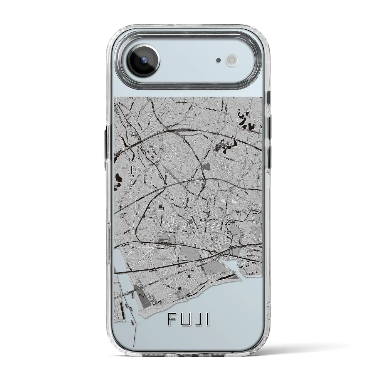 【富士(静岡県)】地図柄iPhoneケース(MagSafeタイプ)