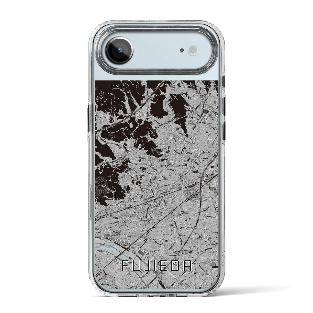 【藤枝(静岡県)】地図柄iPhoneケース(MagSafeタイプ)