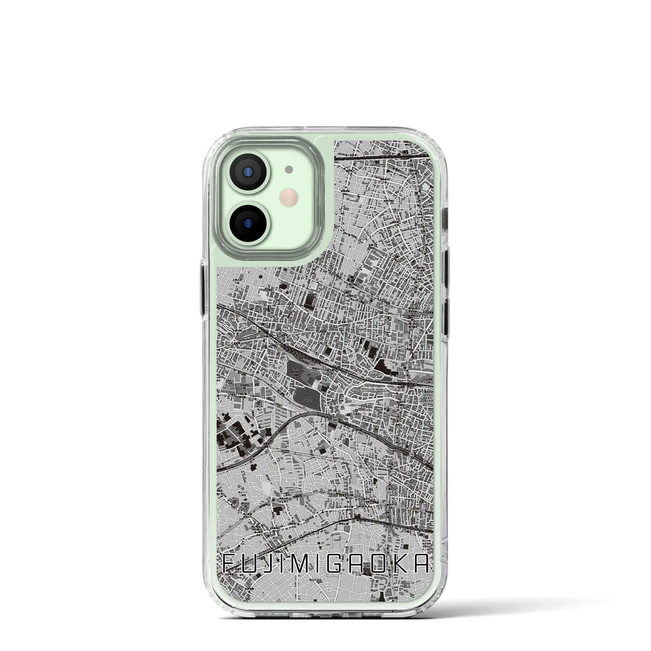 【富士見ヶ丘(東京都)】地図柄iPhoneケース(MagSafeタイプ)