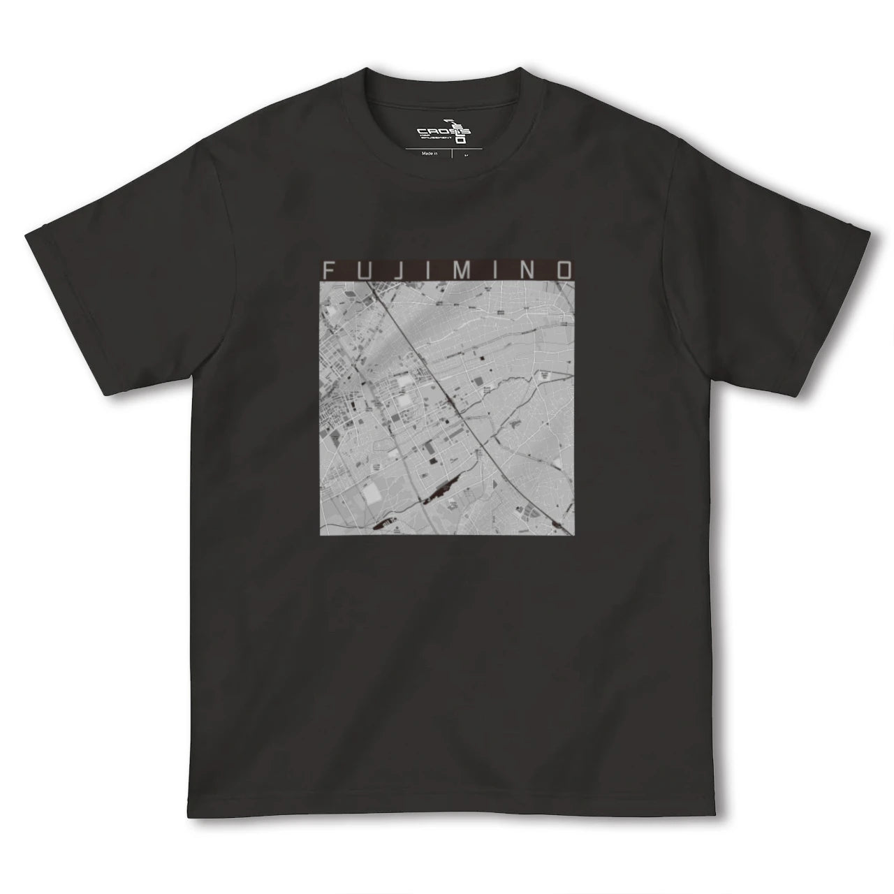 【ふじみ野(埼玉県)】地図柄ヘビーウェイトTシャツ