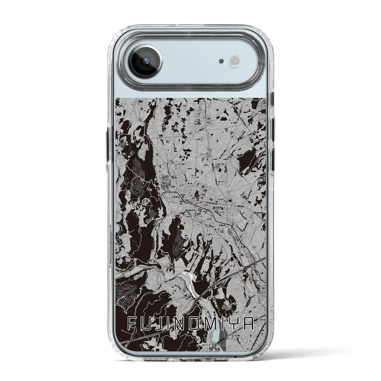 【富士宮(静岡県)】地図柄iPhoneケース(MagSafeタイプ)