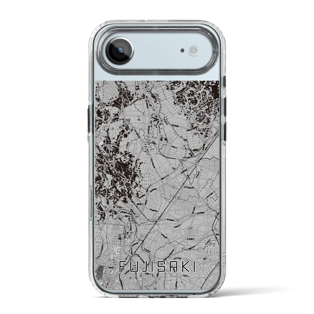 【藤崎(青森県)】地図柄iPhoneケース(MagSafeタイプ)