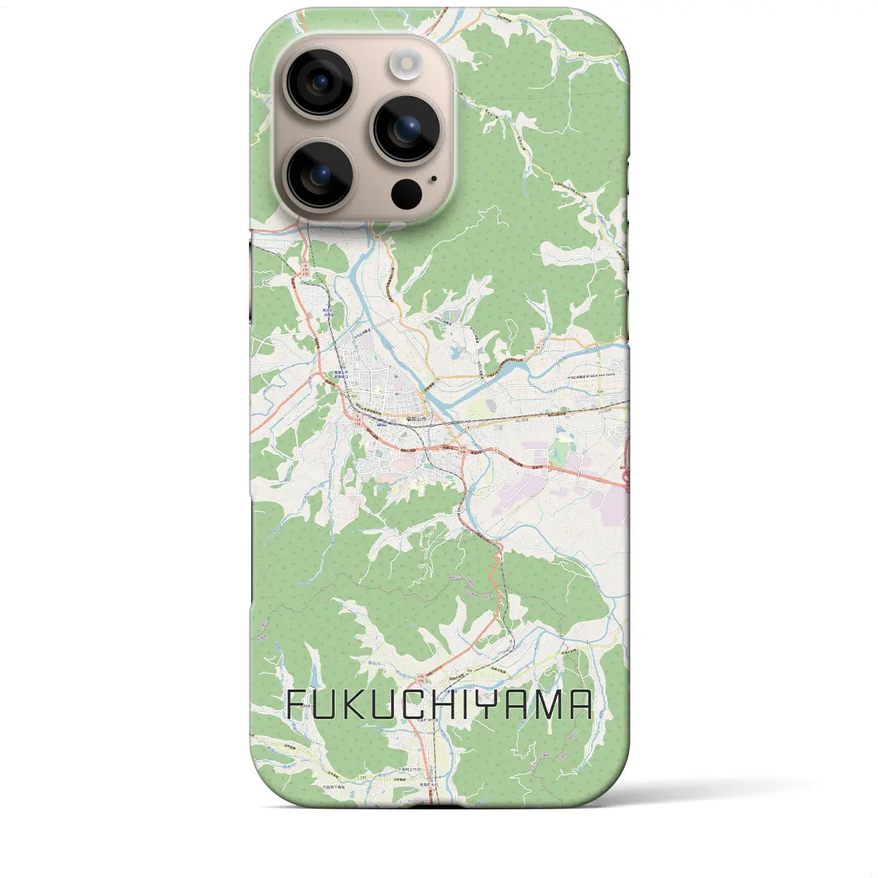 【福知山(京都府)】地図柄iPhoneケース(バックカバータイプ)