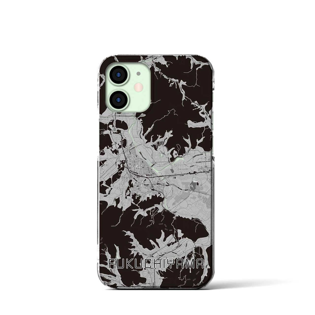 【福知山(京都府)】地図柄iPhoneケース(クリアタイプ)