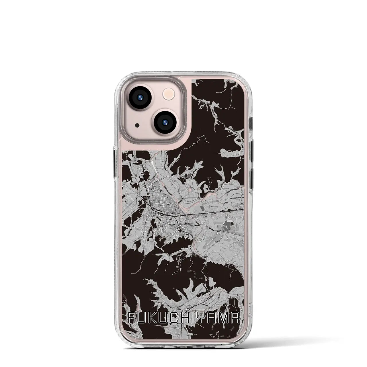 【福知山(京都府)】地図柄iPhoneケース(MagSafeタイプ)