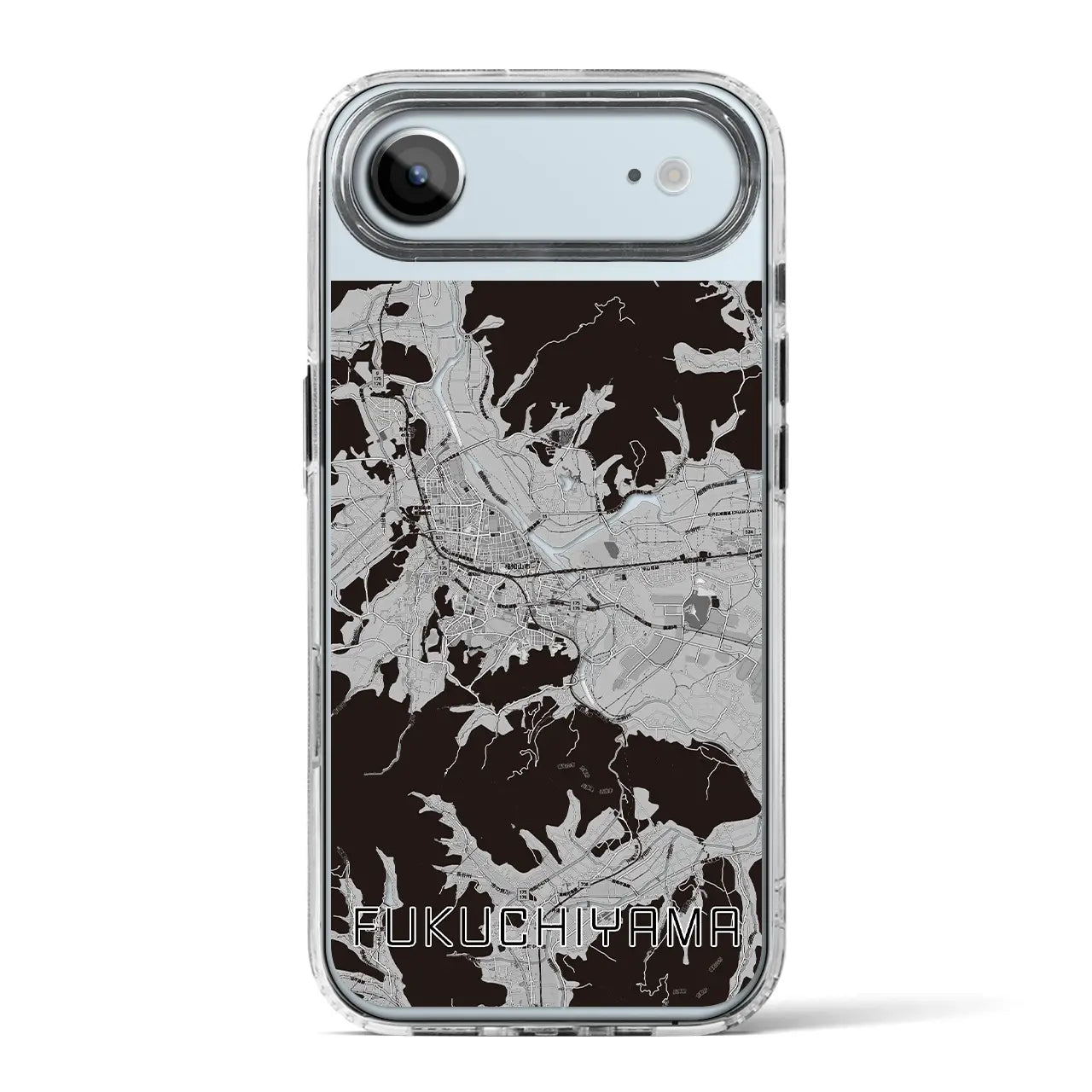 【福知山(京都府)】地図柄iPhoneケース(MagSafeタイプ)