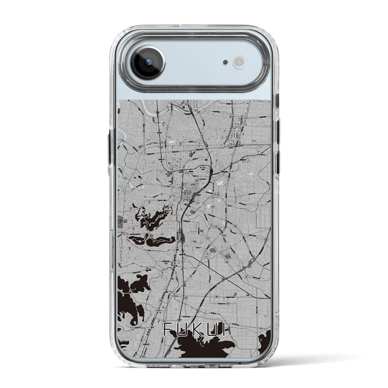 【福井(福井県)】地図柄iPhoneケース(MagSafeタイプ)