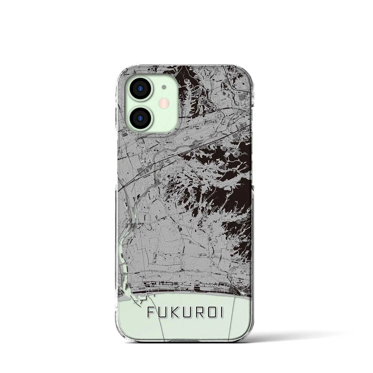 【袋井(静岡県)】地図柄iPhoneケース(クリアタイプ)