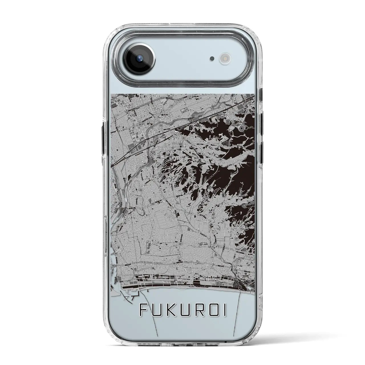 【袋井(静岡県)】地図柄iPhoneケース(MagSafeタイプ)