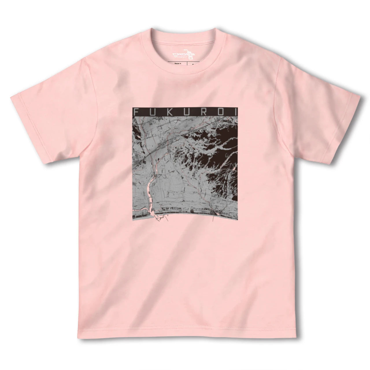 【袋井(静岡県)】地図柄ヘビーウェイトTシャツ