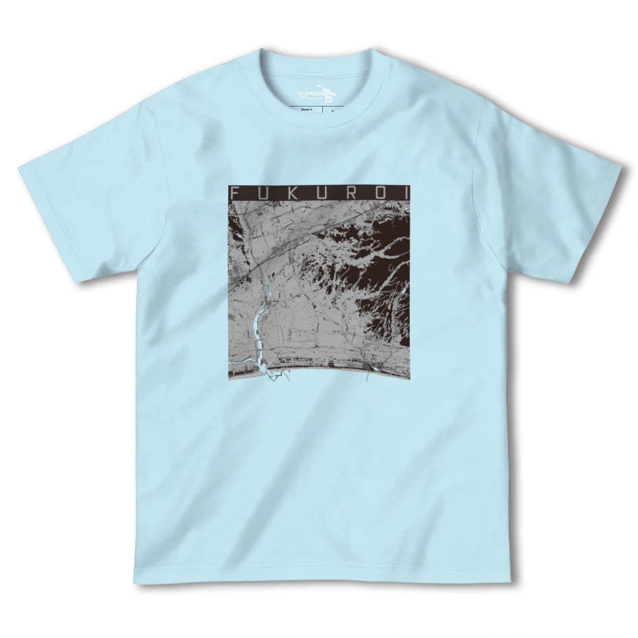 【袋井(静岡県)】地図柄ヘビーウェイトTシャツ