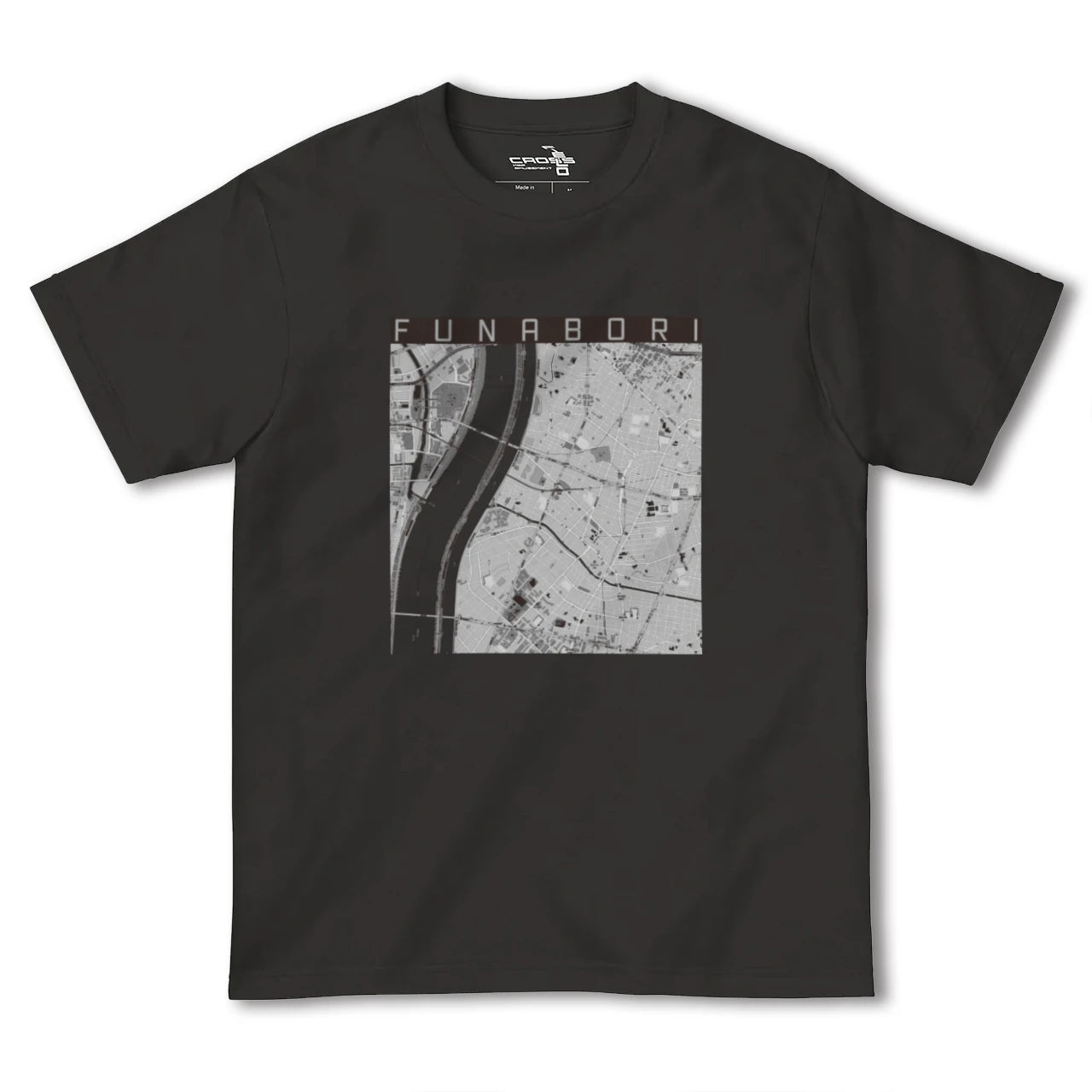 【船堀(東京都)】地図柄ヘビーウェイトTシャツ