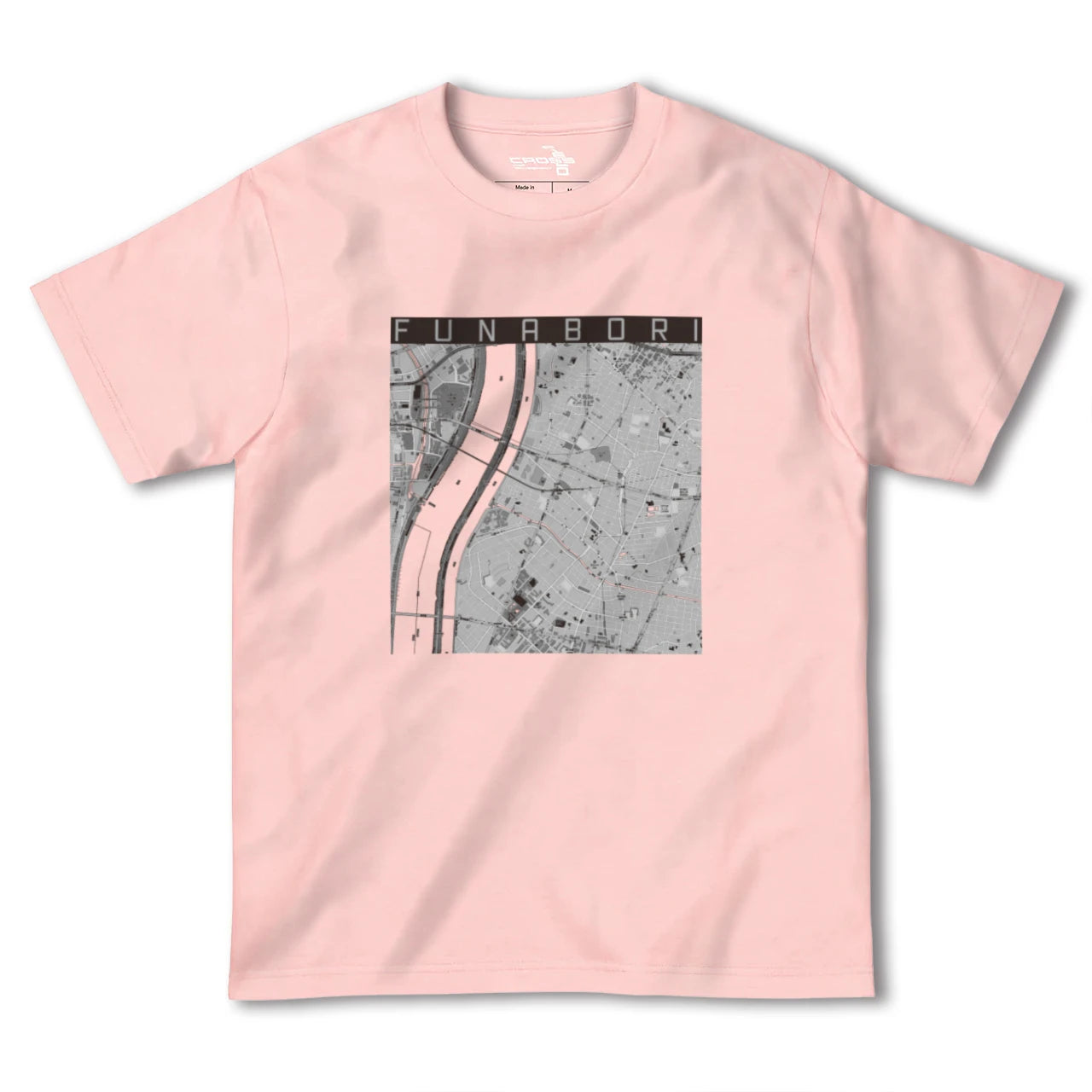 【船堀(東京都)】地図柄ヘビーウェイトTシャツ