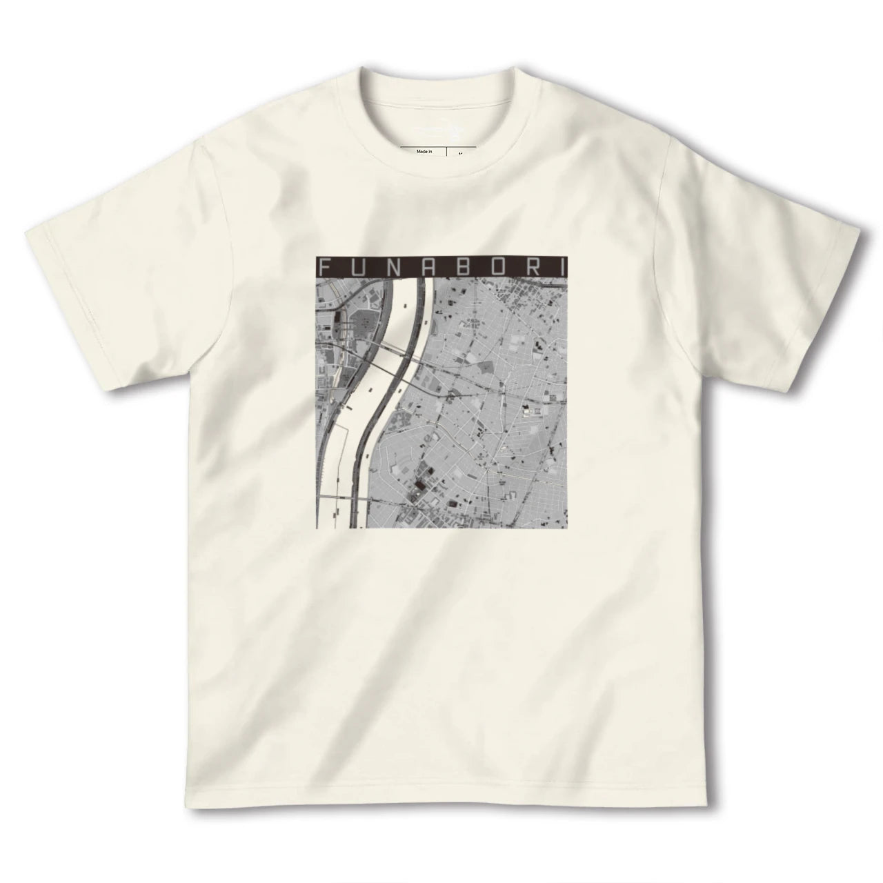 【船堀(東京都)】地図柄ヘビーウェイトTシャツ