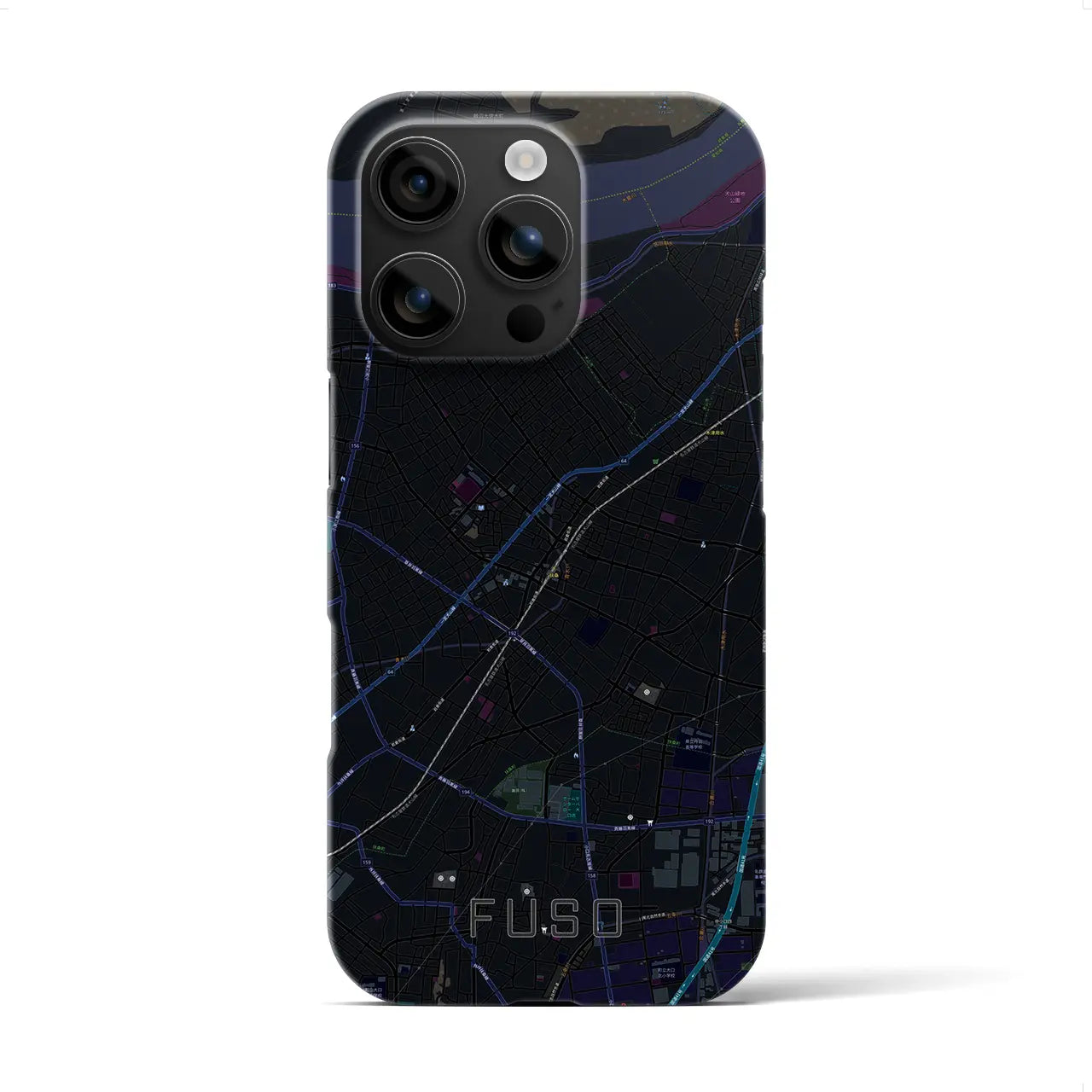 【扶桑(愛知県)】地図柄iPhoneケース(バックカバータイプ)