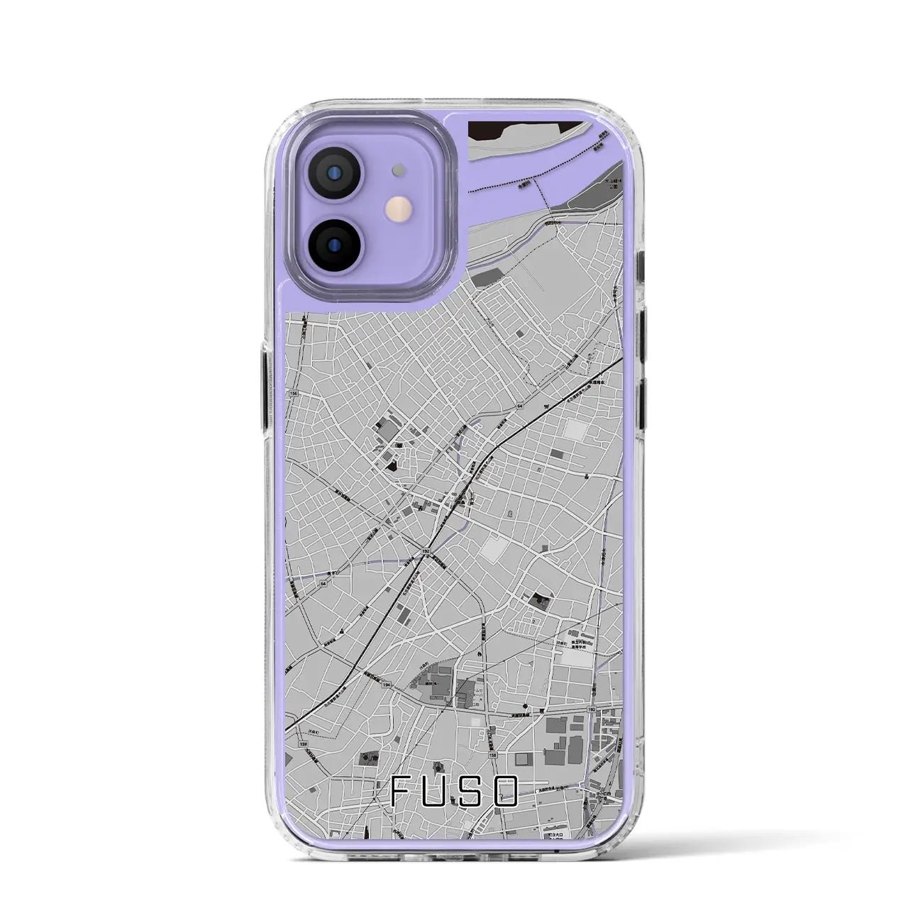【扶桑(愛知県)】地図柄iPhoneケース(MagSafeタイプ)