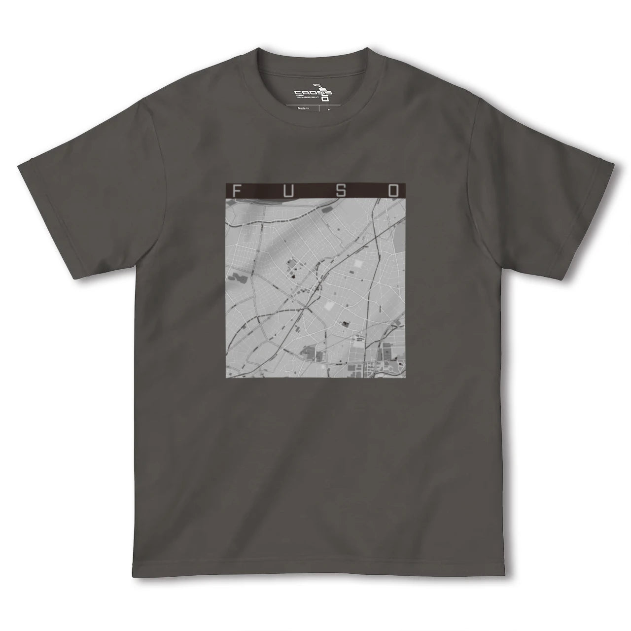 【扶桑(愛知県)】地図柄ヘビーウェイトTシャツ