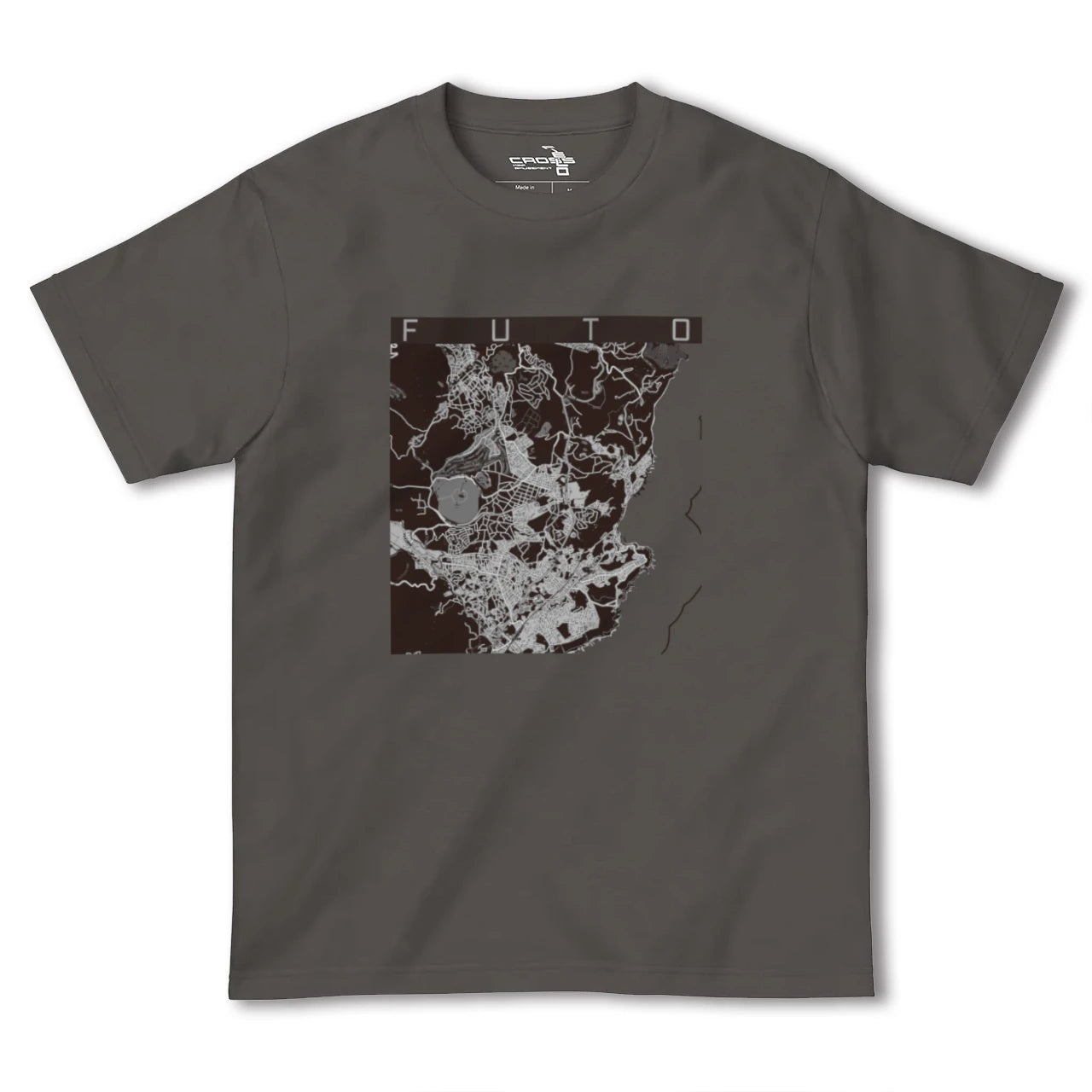 【富戸(静岡県)】地図柄ヘビーウェイトTシャツ