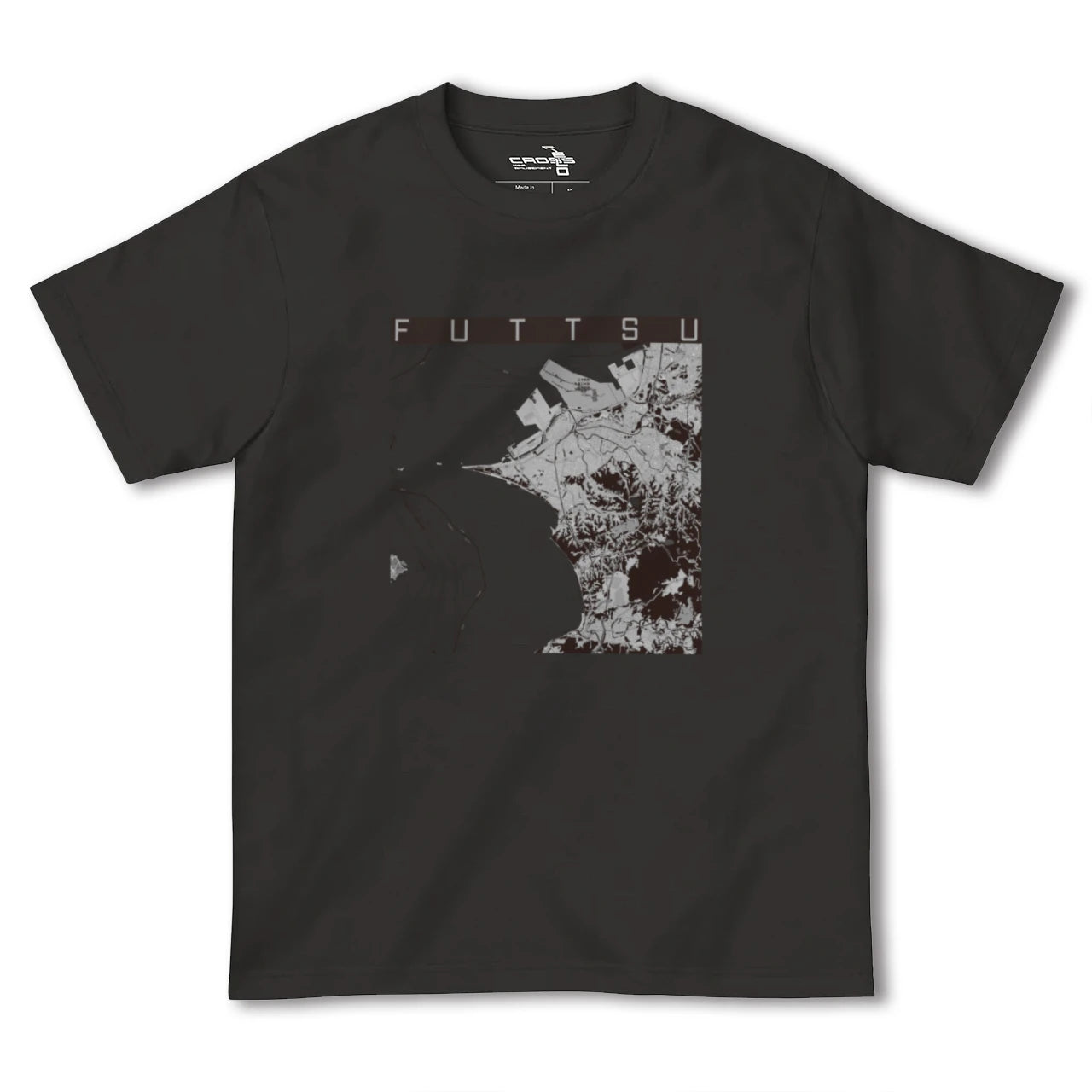 【富津(千葉県)】地図柄ヘビーウェイトTシャツ