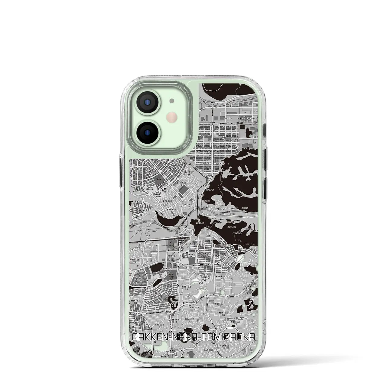 【学研奈良登美ヶ丘(奈良県)】地図柄iPhoneケース(MagSafeタイプ)