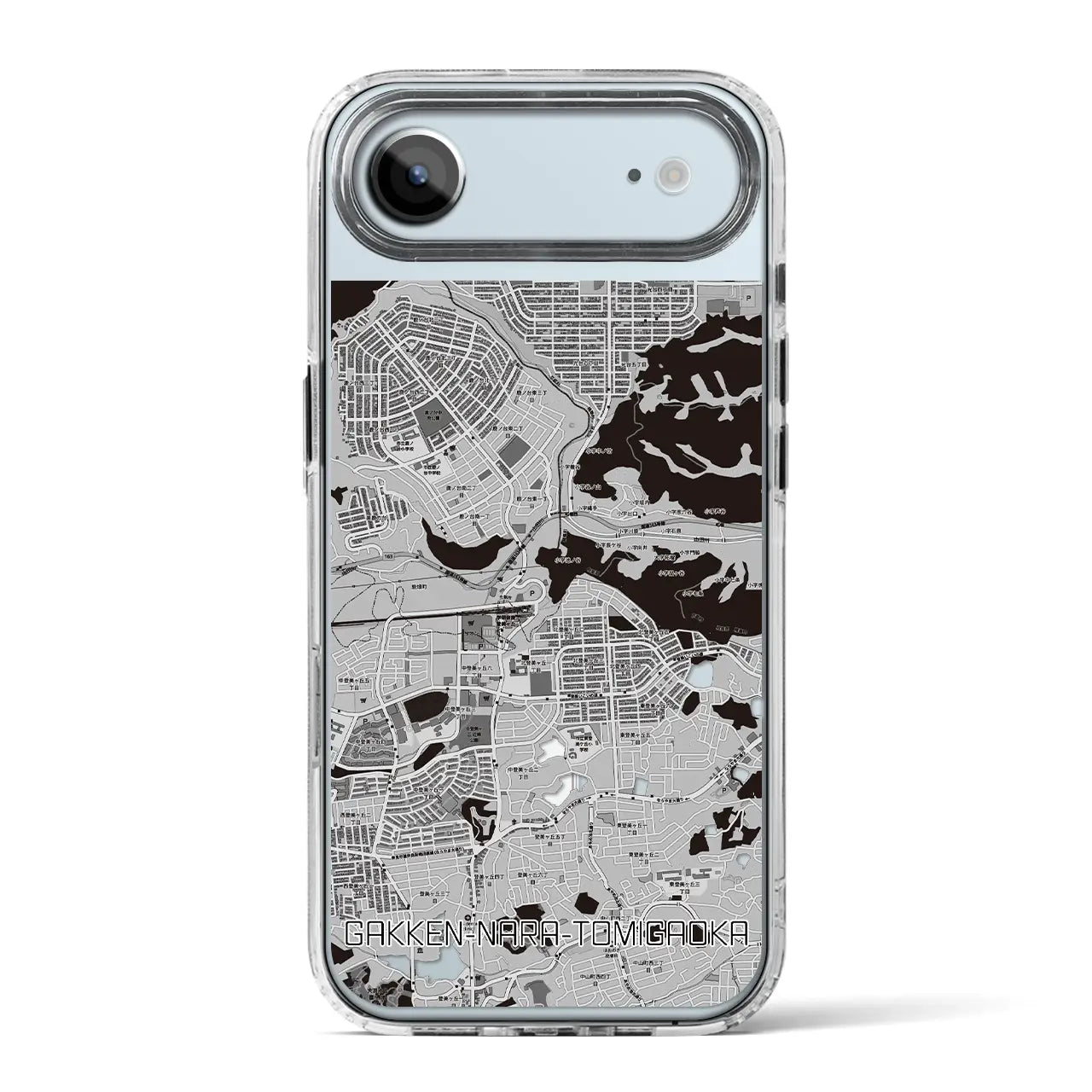 【学研奈良登美ヶ丘(奈良県)】地図柄iPhoneケース(MagSafeタイプ)