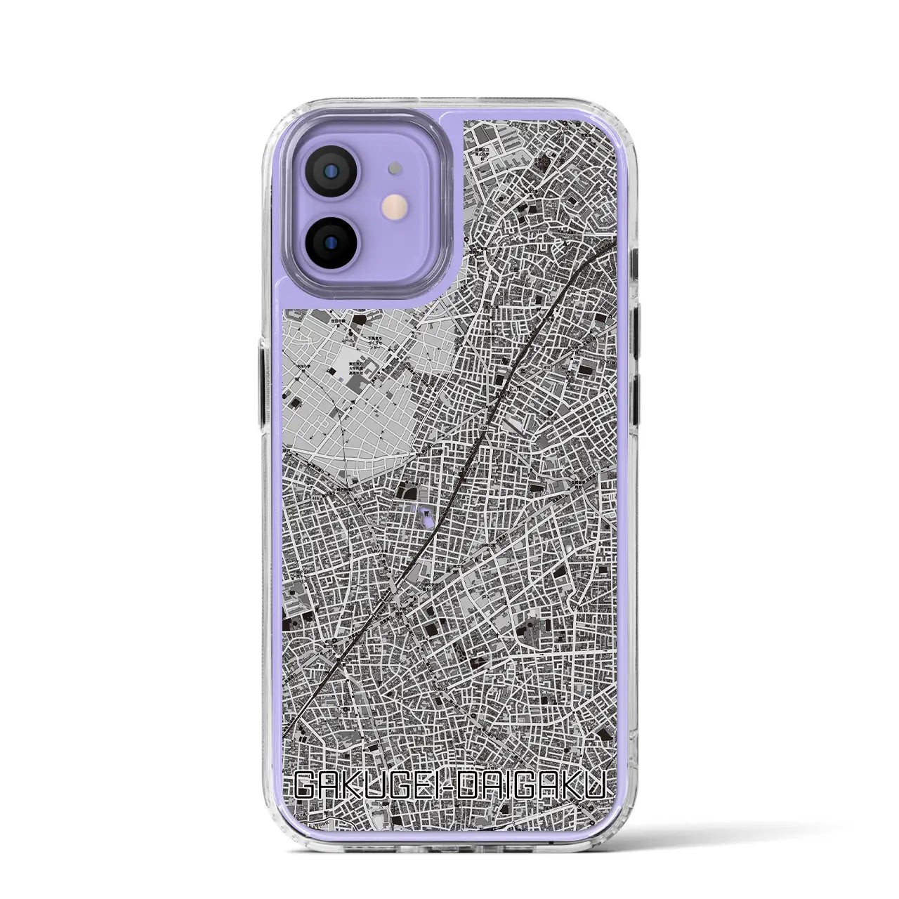 【学芸大学(東京都)】地図柄iPhoneケース(MagSafeタイプ)