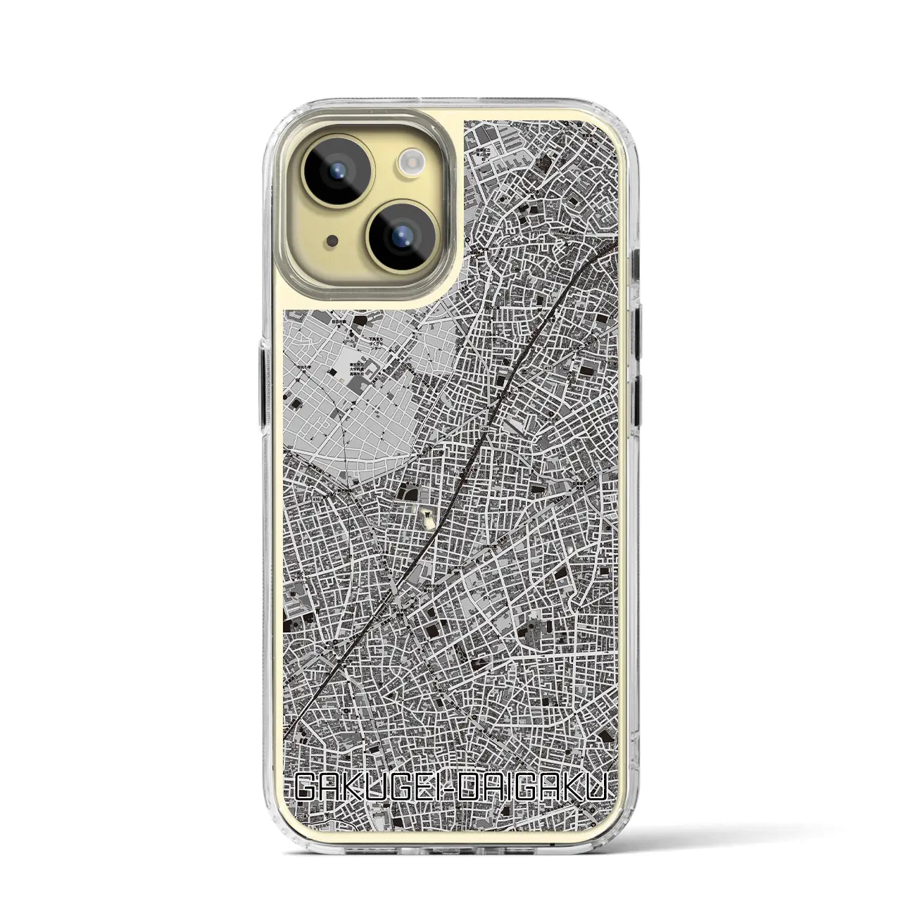 【学芸大学(東京都)】地図柄iPhoneケース(MagSafeタイプ)